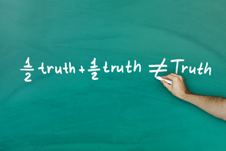Blackboard  Half Truths